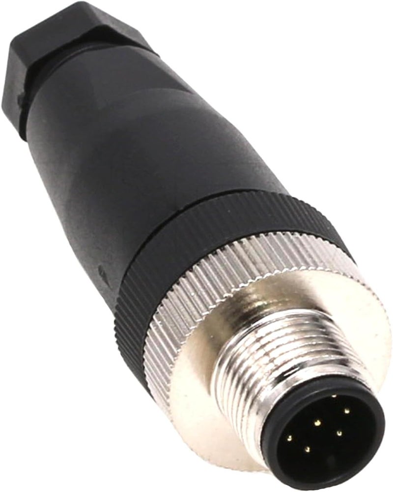 Eonvic M12 8 Pin Male A Code Sensor Aviation Plug Industrial Circular Connector Waterproof IP67 12mm Connector Plug Cable Adapter - Image 1